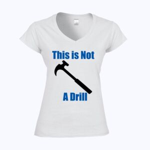 Softstyle™ women's v-neck t-shirt Thumbnail