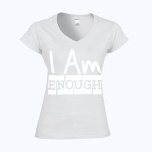 Softstyle™ women's v-neck t-shirt Thumbnail