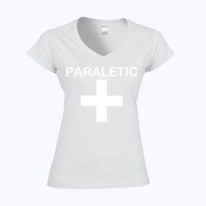 Softstyle™ women's v-neck t-shirt Thumbnail