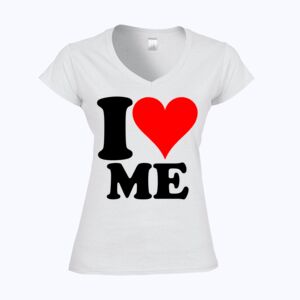 Softstyle™ women's v-neck t-shirt Thumbnail