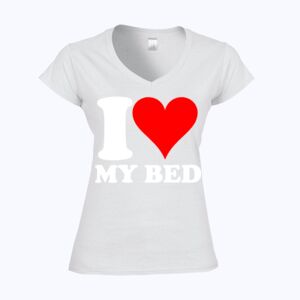 Softstyle™ women's v-neck t-shirt Thumbnail