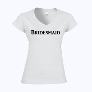 Softstyle™ women's v-neck t-shirt Thumbnail