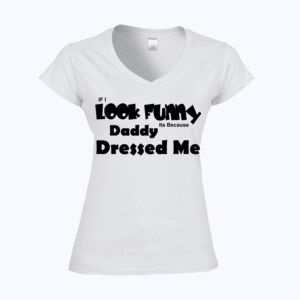 Softstyle™ women's v-neck t-shirt Thumbnail