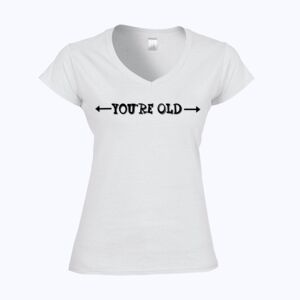 Softstyle™ women's v-neck t-shirt Thumbnail