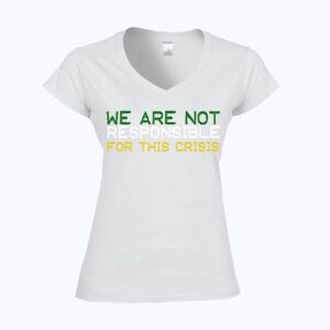 Softstyle™ women's v-neck t-shirt Thumbnail