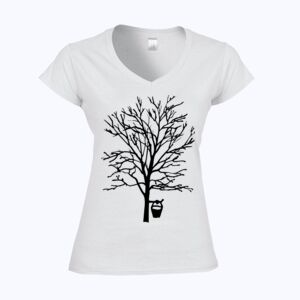 Softstyle™ women's v-neck t-shirt Thumbnail