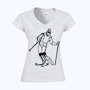 Softstyle™ women's v-neck t-shirt Thumbnail