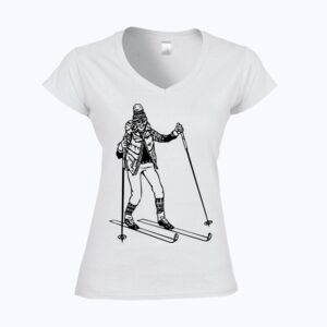 Softstyle™ women's v-neck t-shirt Thumbnail