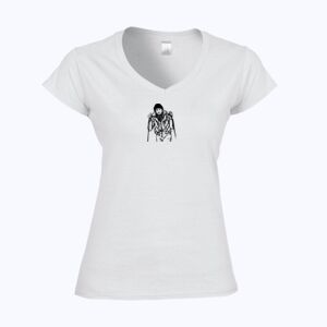 Softstyle™ women's v-neck t-shirt Thumbnail