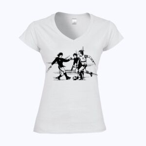 Softstyle™ women's v-neck t-shirt Thumbnail