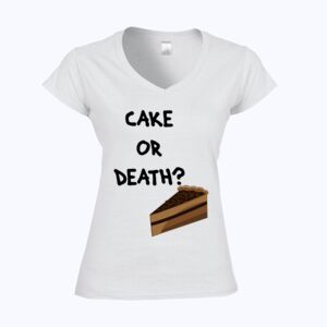 Softstyle™ women's v-neck t-shirt Thumbnail