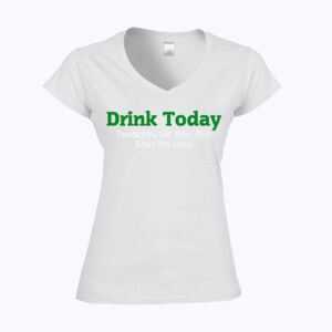 Softstyle™ women's v-neck t-shirt Thumbnail