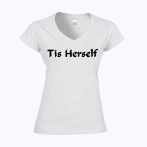 Softstyle™ women's v-neck t-shirt Thumbnail