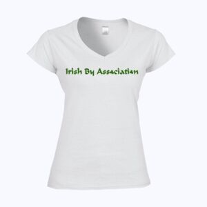 Softstyle™ women's v-neck t-shirt Thumbnail