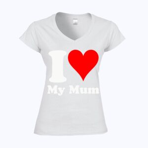 Softstyle™ women's v-neck t-shirt Thumbnail