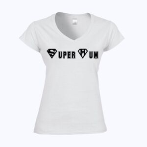 Softstyle™ women's v-neck t-shirt Thumbnail