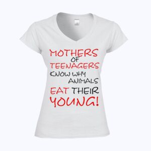 Softstyle™ women's v-neck t-shirt Thumbnail