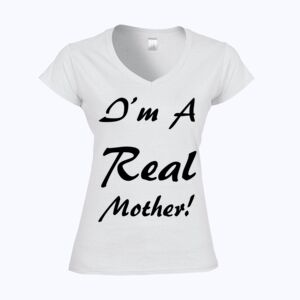 Softstyle™ women's v-neck t-shirt Thumbnail