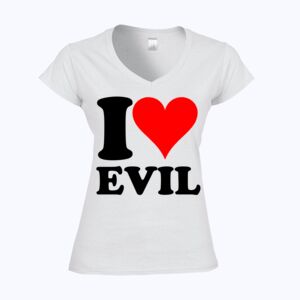 Softstyle™ women's v-neck t-shirt Thumbnail