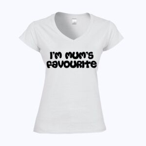 Softstyle™ women's v-neck t-shirt Thumbnail