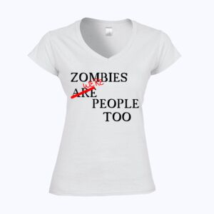 Softstyle™ women's v-neck t-shirt Thumbnail