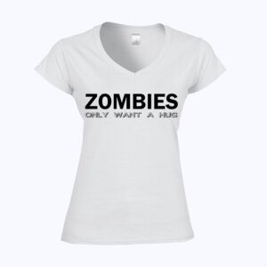 Softstyle™ women's v-neck t-shirt Thumbnail
