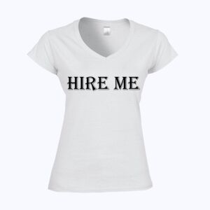 Softstyle™ women's v-neck t-shirt Thumbnail