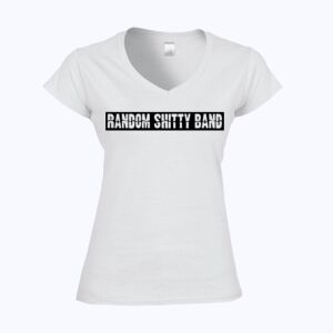 Softstyle™ women's v-neck t-shirt Thumbnail