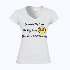 Softstyle™ women's v-neck t-shirt Thumbnail