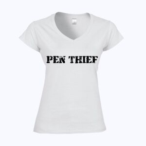 Softstyle™ women's v-neck t-shirt Thumbnail