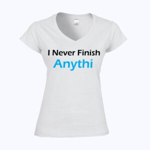 Softstyle™ women's v-neck t-shirt Thumbnail