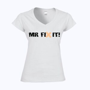 Softstyle™ women's v-neck t-shirt Thumbnail