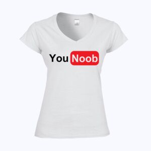 Softstyle™ women's v-neck t-shirt Thumbnail