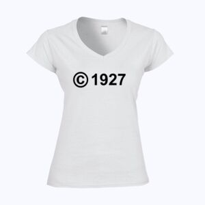 Softstyle™ women's v-neck t-shirt Thumbnail