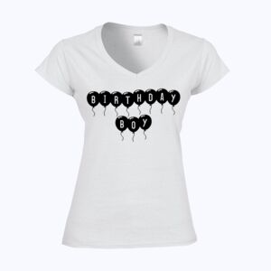 Softstyle™ women's v-neck t-shirt Thumbnail