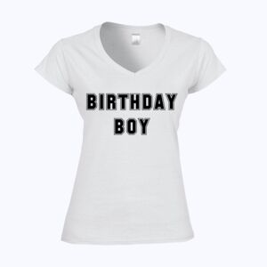 Softstyle™ women's v-neck t-shirt Thumbnail