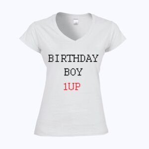Softstyle™ women's v-neck t-shirt Thumbnail