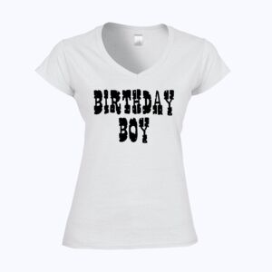 Softstyle™ women's v-neck t-shirt Thumbnail