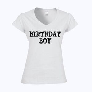 Softstyle™ women's v-neck t-shirt Thumbnail
