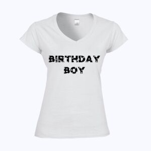 Softstyle™ women's v-neck t-shirt Thumbnail