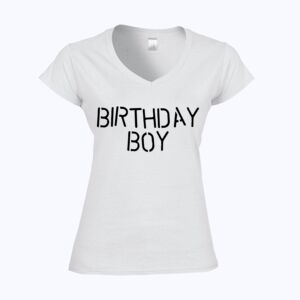 Softstyle™ women's v-neck t-shirt Thumbnail
