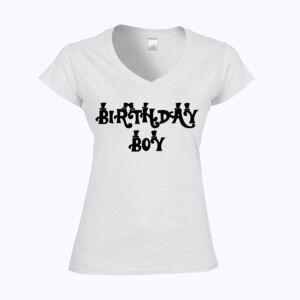 Softstyle™ women's v-neck t-shirt Thumbnail