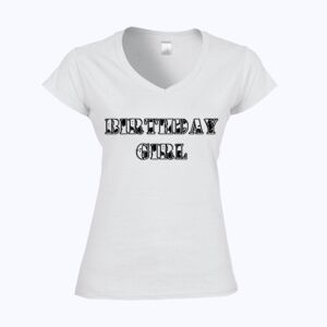 Softstyle™ women's v-neck t-shirt Thumbnail