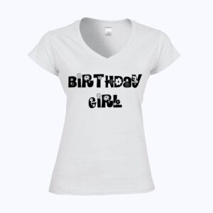 Softstyle™ women's v-neck t-shirt Thumbnail
