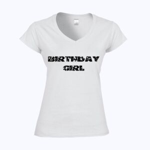 Softstyle™ women's v-neck t-shirt Thumbnail