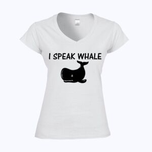 Softstyle™ women's v-neck t-shirt Thumbnail