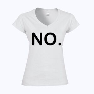 Softstyle™ women's v-neck t-shirt Thumbnail