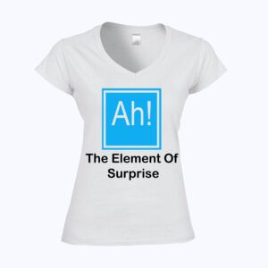 Softstyle™ women's v-neck t-shirt Thumbnail
