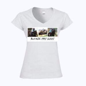 Softstyle™ women's v-neck t-shirt Thumbnail