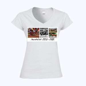 Softstyle™ women's v-neck t-shirt Thumbnail